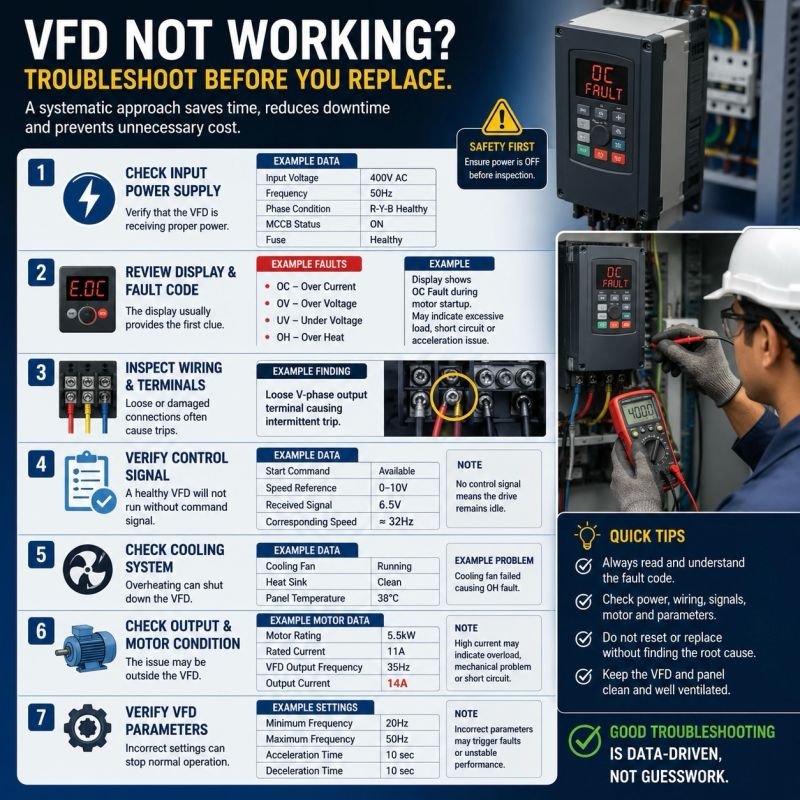 VFD Troubleshooting service image 1